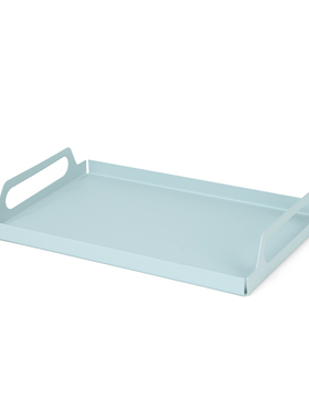 样板房饰品卫生间摆件浴室柜洗手台大理石金属陶瓷展厅样板间托盘