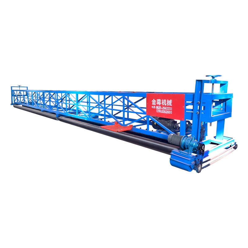 桥面15米滚轴电动整平机道路柴油三辊轴摊铺机高铁路面铺装机