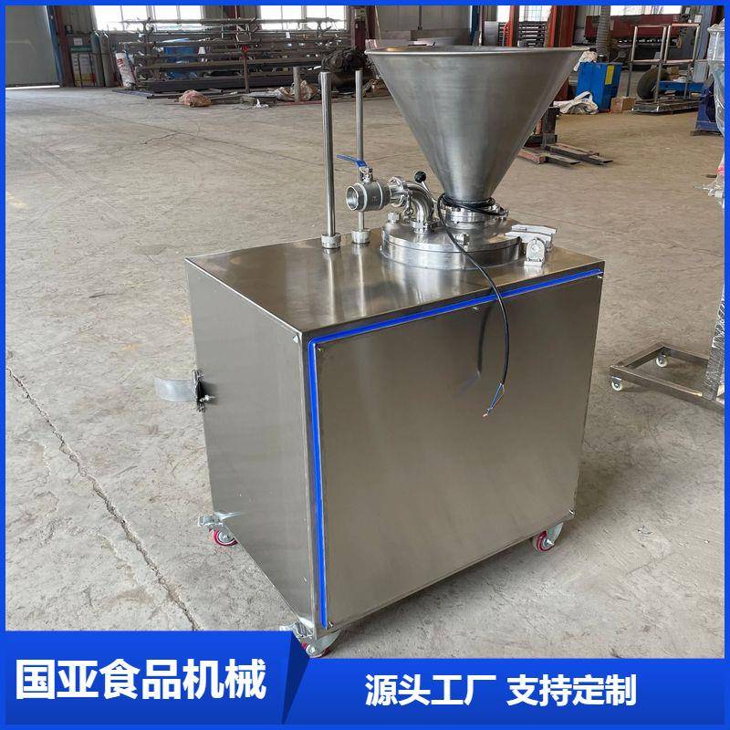 双管液压灌肠机火腿肠灌装机肠类加工设备连续式液压灌肠机器