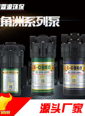 净水器家用RO反渗透厨房直饮过滤器膈膜24V水泵三角洲压自吸泵