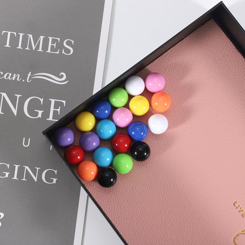 2025新款儿童益智塑料弹珠10mm实心装饰球数学教具启蒙玩具套装