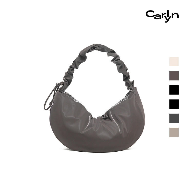 Carlyn BABE L大号韩国时尚女款流浪包大容量Hobo包单肩斜挎包
