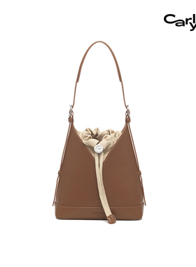 【许龄月同款】Carlyn MODI韩国通勤休闲质感手提单肩菜篮子水桶