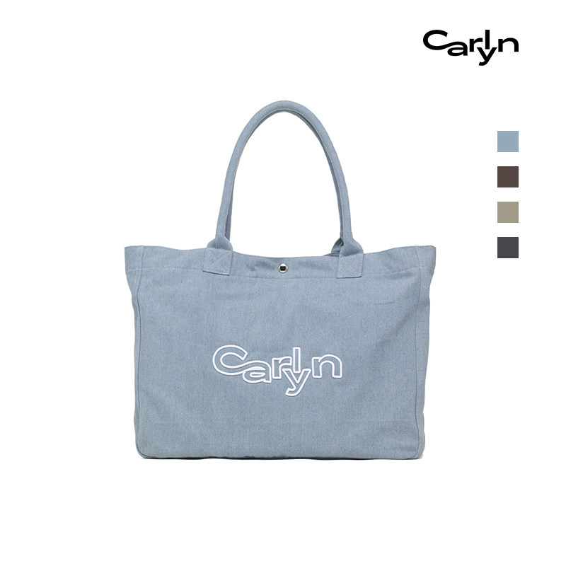 【徐若晗同款】Carlyn ECO-BAG男女同款休闲手提包棉质日常休闲