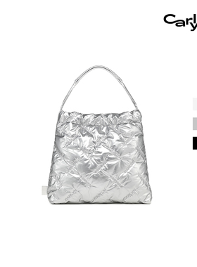Carlyn TWEE韩国小众设计感垃圾袋可调节肩带通勤云朵手提单肩包