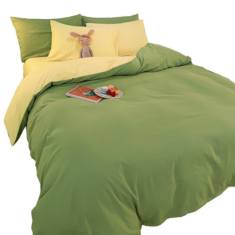 jw被套单件150x200x230纯磨毛冬季水洗棉全床单宿舍单人被单被罩1