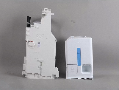 适用海尔XQG100-BD14126L(EX)滚筒洗衣机 洗衣液盒 自动投放底盒