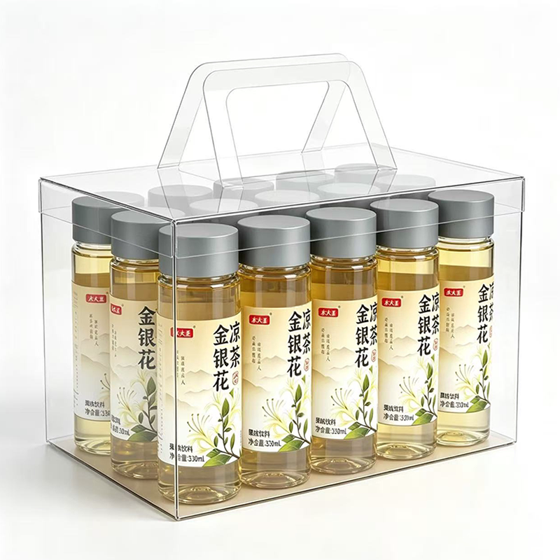 金银花凉茶饮料330ml*24整箱批发