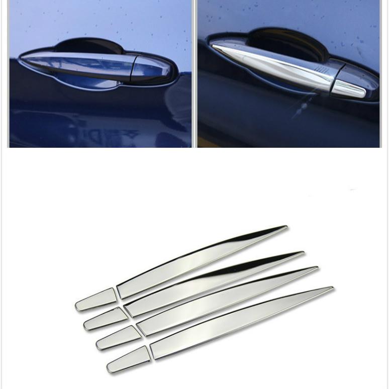 适用于16-21款宝马X1X5X6F15F16F48拉手门外把手不锈钢装饰