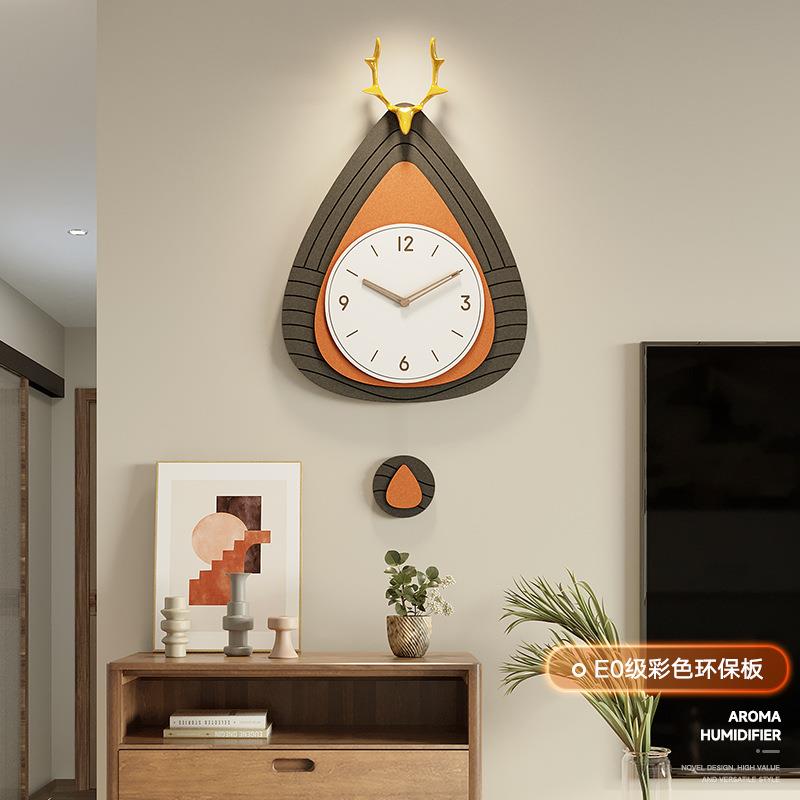 2022新款网红挂钟客厅现代简约钟表家用时尚轻奢时钟挂墙创意挂表