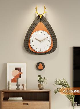 2022新款网红挂钟客厅现代简约钟表家用时尚轻奢时钟挂墙创意挂表