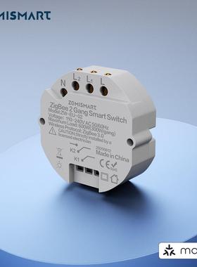 zemismart智能86二路开关底座matter协议GoogleHome
