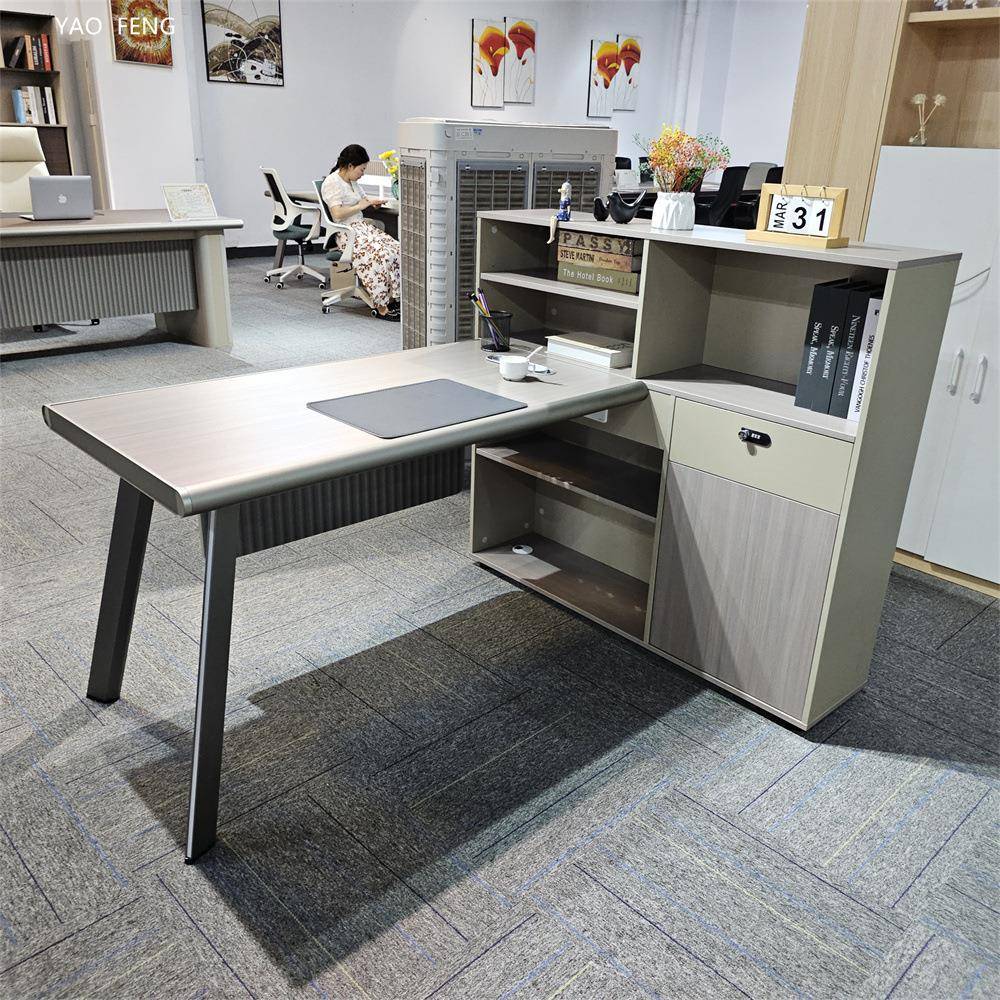 职员办公桌简约现代4人位双6四公司工位卡座员工办公室桌椅桌组合