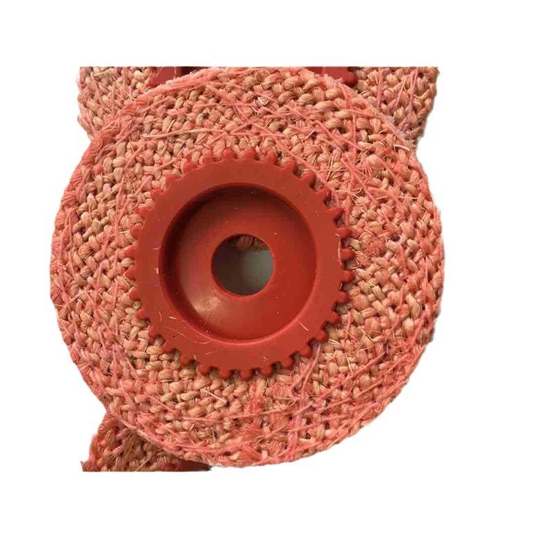 红日红麻轮/抛光轮/莉祥红麻轮/胶芯铁芯红麻轮