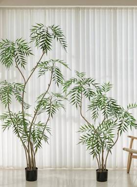 大型仿真绿植盆栽室内客厅高端轻奢落地装饰高级仿生植物十大功劳