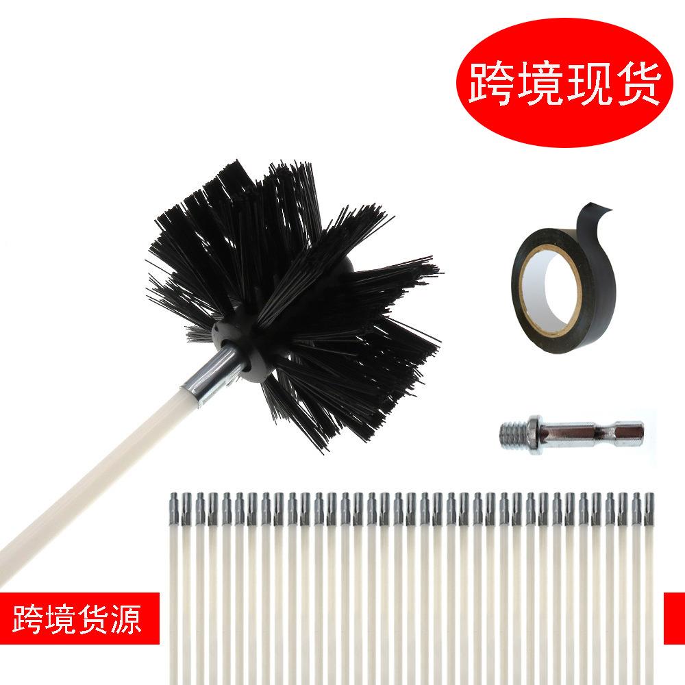 电钻管道刷41/62cm杆烘干机烟道刷烟囱清洁电动刷