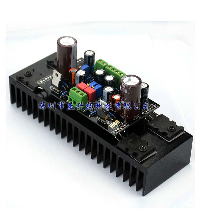 发烧级1969功放套件高配成品带散热片沉金PCB双声道可BTL20w