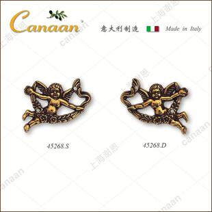 Canaan迦南原装意大利进口欧式古典家具铜装饰件45268型号