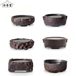 龙隐斋老岩泥电陶炉煮茶炉家用静音电磁炉铁壶银壶不挑壶茶炉