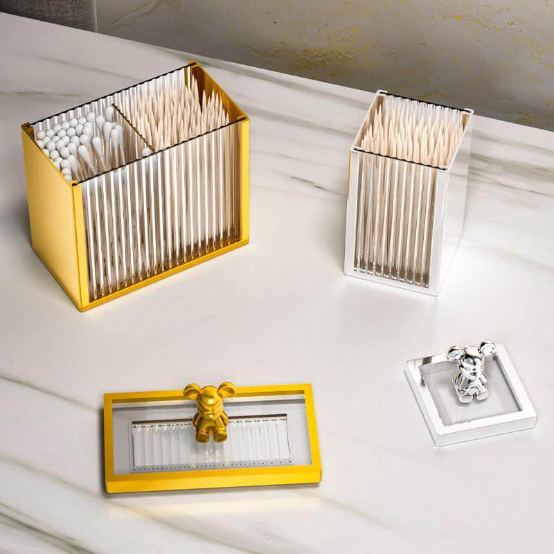 多功能牙签盒牙签筒棉签盒收纳盒创意客厅家用高档棉签盒收纳整理,收纳整理,牙签盒,淘宝优惠券,粉丝福利购,淘宝优惠卷