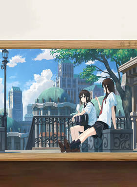 治愈系日系校服少女摆件