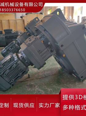 FF67R37齿轮减速器法兰输出组合型污水处理设备用FF87R57减速电机