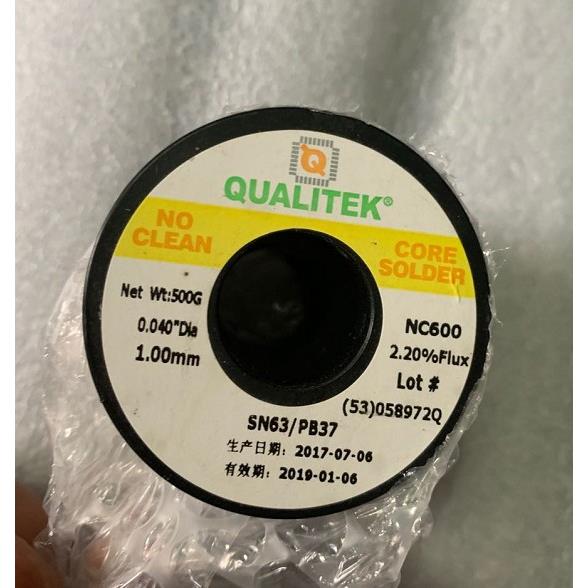美国科立泰 63/37 焊锡丝 qualitek  有铅焊锡丝 低温焊锡丝 1.0m