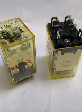 IDEC和泉中间继电器RH2B-UL大8脚 大14脚RH4B-UL电磁220VAC DC24V