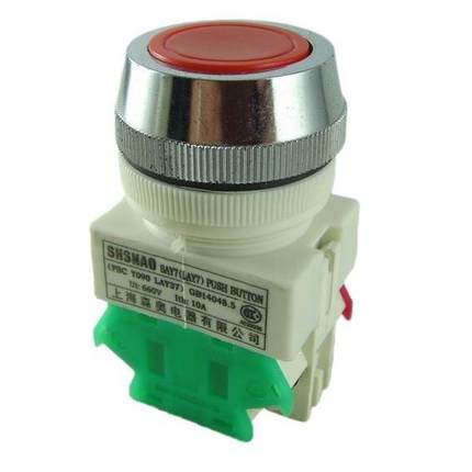 森奥 SAY7-A LAY7-11BN LAY37-11BN 按钮开关 复位平钮 开孔30mm