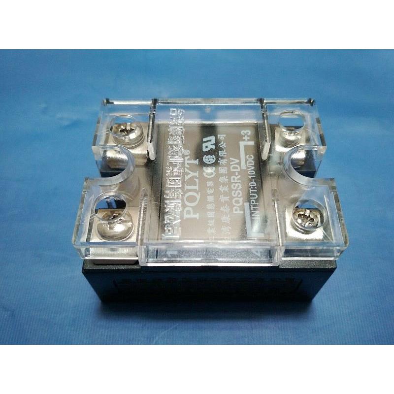 PQLYT电压型调压固态继电器 调压器PQSSR-60DV 0-10V 0-5VDC调节