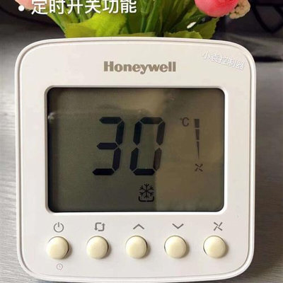 霍尼韦尔Honeywell液晶温控器TF228WN中央空调面板风机盘管控制器