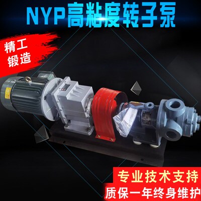 NYP高粘度转子泵美缝剂防水材料输送夹套泵白乳胶皂角硅油抽胶泵