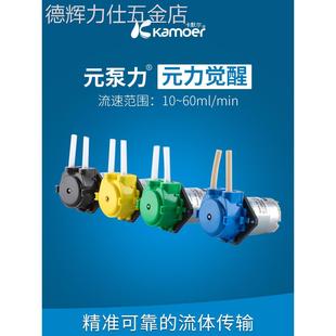 蠕动泵12v微型水泵配件自吸泵迷你循环小泵24v小型水冷电动抽水泵