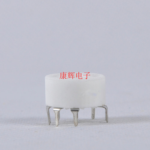 此款瓷质小九脚座可用于12AX7/12AU7/12AT7PCB板用电子管座