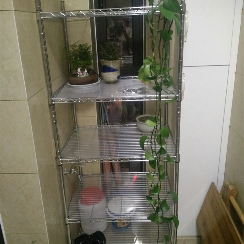 家用多层夹缝架子厨房缝隙置物架冰箱角落五层架子锅架储物架定制