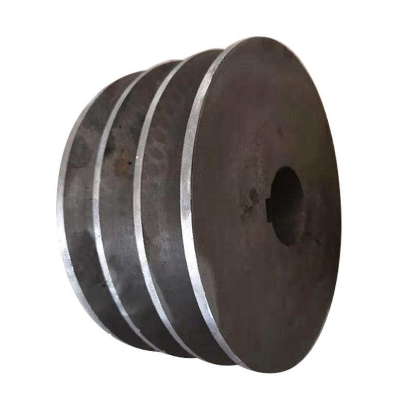 三角带轮大皮带轮皮带盘铸铁C型二槽三曹四槽五槽多槽140-800厂家