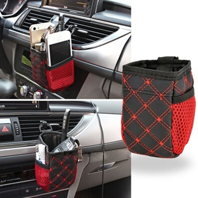 速发New Practical Auto Car Air Outlet Mobile Phone Pocket St