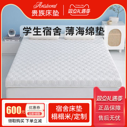 贵族宿舍床垫海绵薄垫