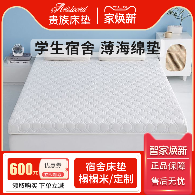 贵族宿舍床垫海绵薄垫