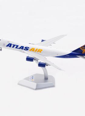 HX Models 1:400合金飞机模型 阿特拉斯航空 B747-8F N854GT 开