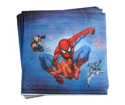 推荐Spiderman Birthday Party Decorations Set Dsiposable Tabl