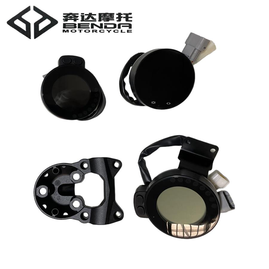 奔达摩托金吉拉tcs版原装仪表总成bd300-16灰石里程速度液晶显示