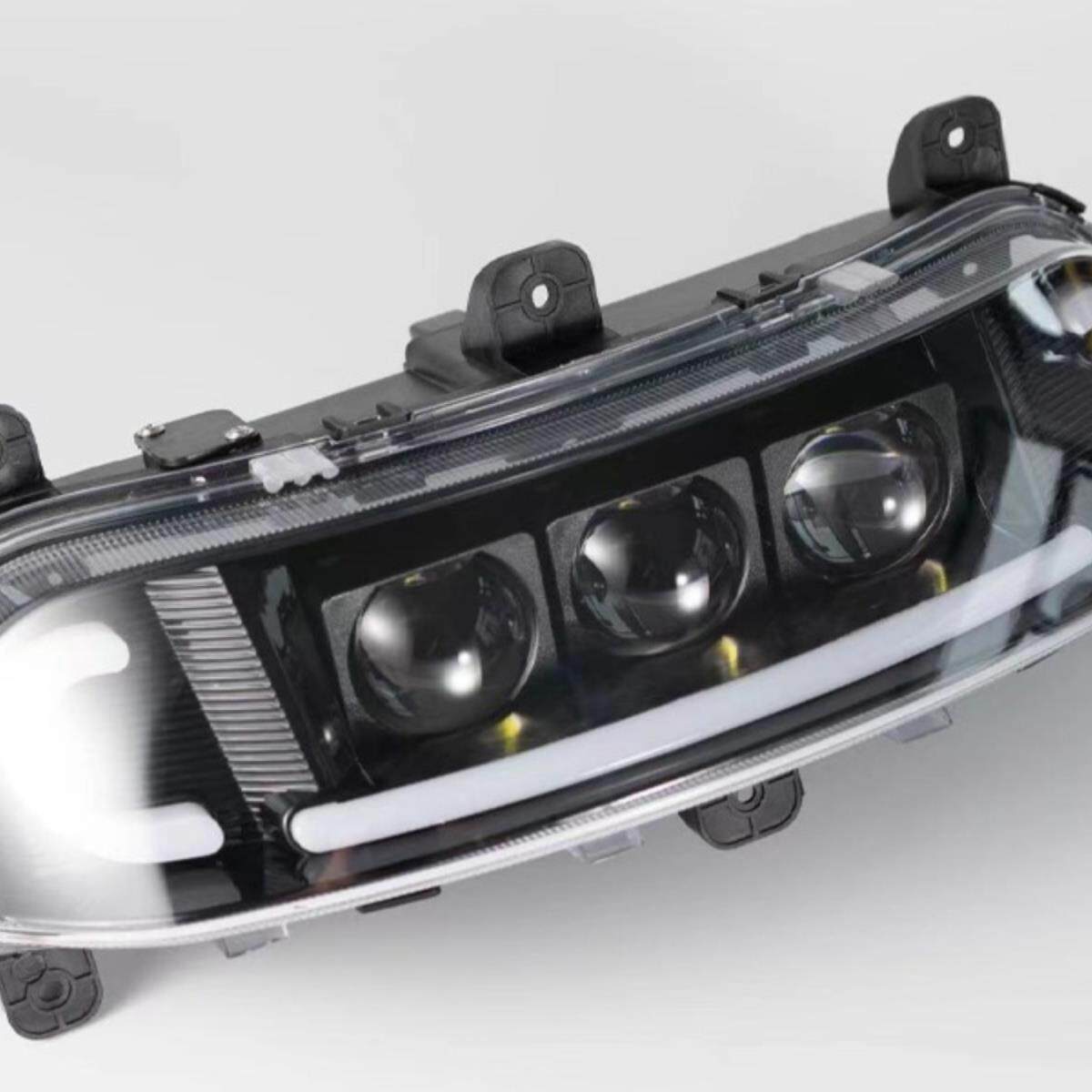 魔斯拉夜魔矩阵大灯适用九号M95C E100 E200 NZ MZ三可调透镜大灯