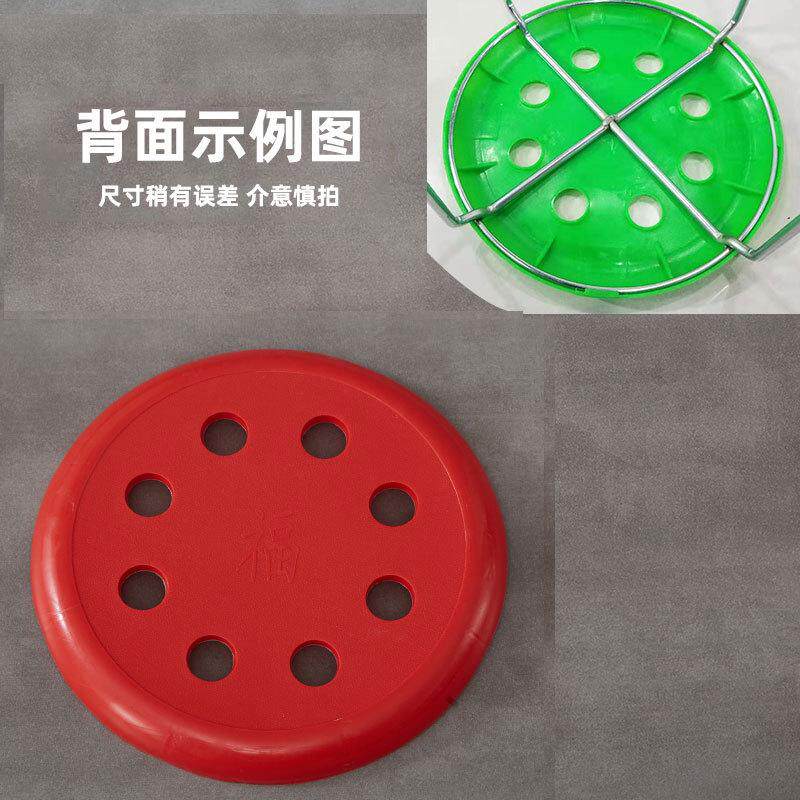 板凳面坐面家用玻璃钢椅面不锈钢凳加厚小凳面塑料八孔钢筋凳子面