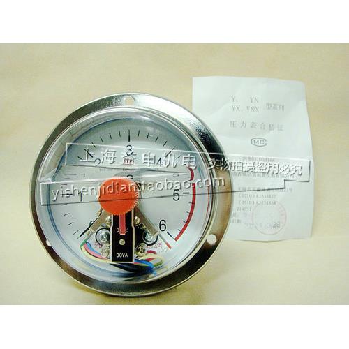 YNXC-100ZT 0-6MPA/耐震磁助电接点压力表/磁助电接点压力表