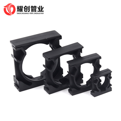 。塑料波纹管支架浪管穿线软管固定座尼龙卡扣管夹AD 卡接