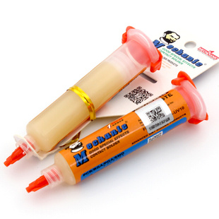 。修佬助焊剂 电子制作返修专用针筒焊油 返修助焊膏 无卤素焊油