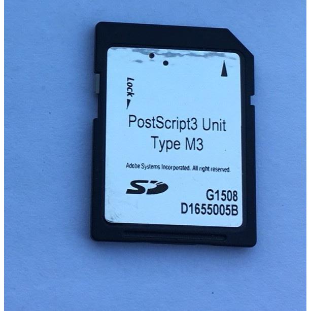 理光mpc5501 4501 3501 5502 C2500 3502 C5000 3300 3000 打印卡