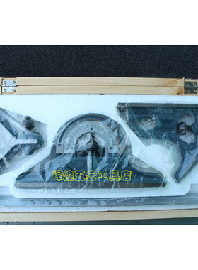 。正宗上量万能角度尺0-180&deg; 组合万能角度尺0-180度