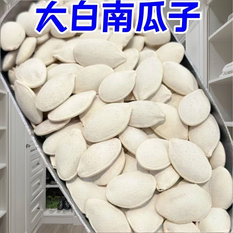 特级大白南瓜子五香味特大颗粒净重袋装瓜子干果零食批发南瓜籽